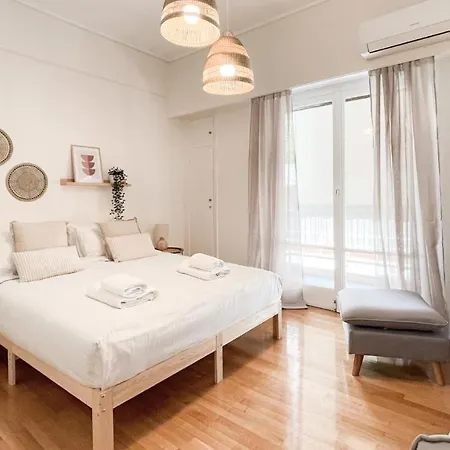 Boho Chic 2br In The Center Of Apartment Athens